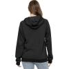 image:imageSTRETCH IS COMFORT Womens and Plus Side Soft Hoodie with Extra Side Seam Zippered Pocket  Cozy and Functional  S5XBlack
