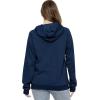 image:imageSTRETCH IS COMFORT Womens and Plus Side Soft Hoodie with Extra Side Seam Zippered Pocket  Cozy and Functional  S5XCalifornia Navy