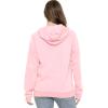image:imageSTRETCH IS COMFORT Womens and Plus Side Soft Hoodie with Extra Side Seam Zippered Pocket  Cozy and Functional  S5XLight Pink