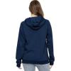 image:imageSTRETCH IS COMFORT Womens and Plus Side Soft Hoodie with Extra Side Seam Zippered Pocket  Cozy and Functional  S5XNavy Blue