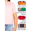 image:imageSTRETCH IS COMFORT Girls Print Classic Crew Neck Short and Long Sleeves Tee Shirt  Soft Everyday Basic Top  2T16Yellow