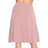 image:imageSTRETCH IS COMFORT Knee Length and Midi ALine Flowy Skirt  Comfortable Clothes for Women  S5XMauve