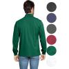 image:imageSTRETCH IS COMFORT Mens Cotton Mock Neck Short Sleeve amp Cuffed Long Sleeve TopHunter Green