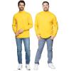 image:imageSTRETCH IS COMFORT Mens Oh So Soft Mock Neck Long Sleeve Shirt Perfect for Casual Wear Stylish Classic Fit  Small5XYellow