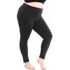 image:imageSTRETCH IS COMFORT Womens Plus Size Knee amp Full Length Cotton Leggings  XLarge  7XBlack