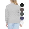 image:imageSTRETCH IS COMFORT Womens Plus Size Relaxed Long Sleeve Turtleneck  XL  7XHeather Gray