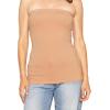 image:imageSTRETCH IS COMFORT Womens amp Plus Mid and Long Length Tube Top  X Small  5XBeige