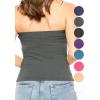 image:imageSTRETCH IS COMFORT Womens amp Plus Mid and Long Length Tube Top  X Small  5XCharcoal Gray
