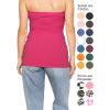 image:imageSTRETCH IS COMFORT Womens amp Plus Mid and Long Length Tube Top  X Small  5XHot Pink