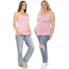 image:imageSTRETCH IS COMFORT Womens amp Plus Mid and Long Length Tube Top  X Small  5XPink Daisies