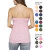 image:imageSTRETCH IS COMFORT Womens amp Plus Mid and Long Length Tube Top  X Small  5XPink Daisies