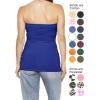 image:imageSTRETCH IS COMFORT Womens amp Plus Mid and Long Length Tube Top  X Small  5XRoyal Blue