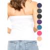 image:imageSTRETCH IS COMFORT Womens amp Plus Mid and Long Length Tube Top  X Small  5XWhite