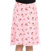 image:imageSTRETCH IS COMFORT Youth Girls Flowy ALine Skirt Knee Length and Ankle Length  Kids  Sizes 416Pink Cherries
