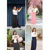 image:imageSTRETCH IS COMFORT Youth Girls Flowy ALine Skirt Knee Length and Ankle Length  Kids  Sizes 416Pink Cherries