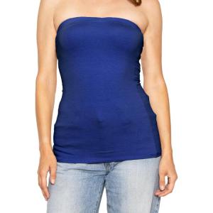 image:imageSTRETCH IS COMFORT Womens amp Plus Mid and Long Length Tube Top  X Small  5XRoyal Blue