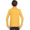 image:imageSTRETCH IS COMFORT Boys Long Sleeve Turtleneck Shirt  Soft Stretchy Lightweight Base Layer Everyday Top  216Mustard Yellow