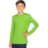 image:imageSTRETCH IS COMFORT Boys Oh So Soft Long Sleeve Top Crew Neck  416Lime Green