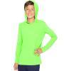image:imageSTRETCH IS COMFORT Boys Oh So Soft Long Sleeve Top Crew Neck  416Neon Lime