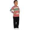image:imageSTRETCH IS COMFORT Boys Oh So Soft Long Sleeve Top Crew Neck  416Red Reindeer