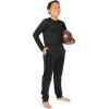 image:imageSTRETCH IS COMFORT Boys Slim Fit Jogger Play Pants  Soft PullOn Lounge Bottoms  Everyday School or Playwear  XSXLBlack
