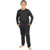 image:imageSTRETCH IS COMFORT Boys Slim Fit Jogger Play Pants  Soft PullOn Lounge Bottoms  Everyday School or Playwear  XSXLBlack