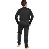 image:imageSTRETCH IS COMFORT Boys Slim Fit Jogger Play Pants  Soft PullOn Lounge Bottoms  Everyday School or Playwear  XSXLBlack