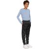 image:imageSTRETCH IS COMFORT Boys Slim Fit Jogger Play Pants  Soft PullOn Lounge Bottoms  Everyday School or Playwear  XSXLBlack