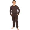 image:imageSTRETCH IS COMFORT Boys Slim Fit Jogger Play Pants  Soft PullOn Lounge Bottoms  Everyday School or Playwear  XSXLDark Brown
