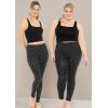 image:imageSTRETCH IS COMFORT Womens and Plus Size Oh So Soft Knee amp Full Length Leggings  Lots of Prints  Adult Sizes S7XBlack Cheetah