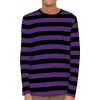 Black Purple Stripes
