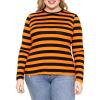 Black Orange Stripes