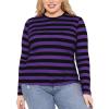 Black Purple Stripes