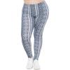 image:imageSTRETCH IS COMFORT Womens and Plus Size Oh So Soft Knee amp Full Length Leggings  Lots of Prints  Adult Sizes S7XBoho Chakra Blue