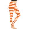 Orange White Stripes