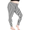 Vertical Black and White Stripes