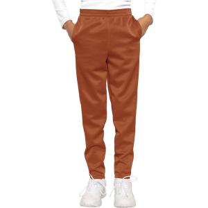 image:imageSTRETCH IS COMFORT Boys Slim Fit Jogger Play Pants  Soft PullOn Lounge Bottoms  Everyday School or Playwear  XSXLAlmond