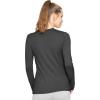 image:imageSTRETCH IS COMFORT Womens and Plus Oh So Soft Long Sleeve Crew Neck Top  Small  3XBlack