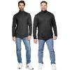 image:imageSTRETCH IS COMFORT Mens Oh So Soft Long Sleeve Top Crew Neck and Turtleneck  Small  3XBlack