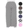 image:imageSTRETCH IS COMFORT Womens amp Plus Size Relaxed Fit Cotton Wide Leg Pants with Pockets  Soft Ankle Length  S5XLCheckered Black and White