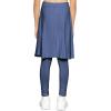 image:imageSTRETCH IS COMFORT Girls Knee to Midi Length Aline Skirt with Builtin Shorts or Leggings  Size 416Light Navy