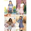 image:imageSTRETCH IS COMFORT Girls Knee to Midi Length Aline Skirt with Builtin Shorts or Leggings  Size 416Pink Cherries