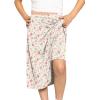image:imageSTRETCH IS COMFORT Girls Knee to Midi Length Aline Skirt with Builtin Shorts or Leggings  Size 416Pink Rose Vine