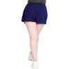 image:imageWomens Wrap Tennis Skort with Pockets Navy Blue 2X