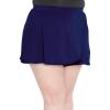 image:imageWomens Wrap Tennis Skort with Pockets Navy Blue 2X