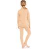 image:imageOh So Soft Youth Girls Long Sleeve Turtleneck and Leggings Set Top and BottomBeige