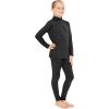 image:imageOh So Soft Youth Girls Long Sleeve Turtleneck and Leggings Set Top and BottomBlack