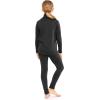 image:imageOh So Soft Youth Girls Long Sleeve Turtleneck and Leggings Set Top and BottomBlack
