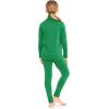 image:imageOh So Soft Youth Girls Long Sleeve Turtleneck and Leggings Set Top and BottomKelly Green