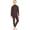 image:imageOh So Soft Youth Girls Long Sleeve Turtleneck and Leggings Set Top and BottomBrown